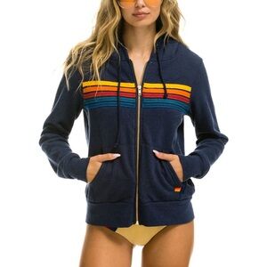 Aviator Nation Zip Up Hoodie